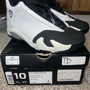 Jordan Shoes 24 Release Jordan 14 Black Toe Size 10 Original